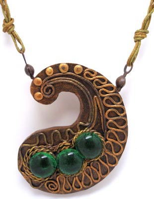 прикраси з полімерної глини