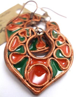 прикраси з полімерної глини