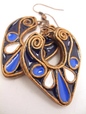 прикраси з полімерної глини